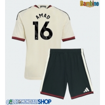 Maglie da calcio Manchester United Amad Diallo #16 Terza Maglia Bambino 2026-27 Manica Corta + Pantaloni corti)